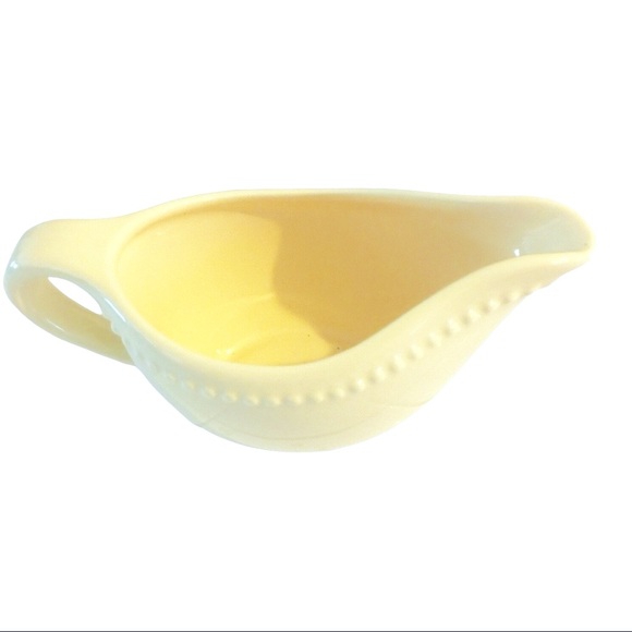 Pottery Barn Dining Pottery Barn Gravy Boat Emma Light Yellow